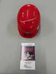 Mark Teixeira Auto Signed Mini Helmet USA Baseball /120 Certified COA JSA - Picture 1 of 7