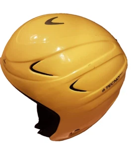 Tecno Skihelm gelb SKI HELM KINDER KINDERSKIHELM SCHUTZHELM Gr. S 54-56 - Bild 1 von 4