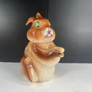 Vtg Antique Realistic Easter Bunny Rabbit Ceramic Teapot Made In Japan HTF 🐰 - Picture 1 of 16