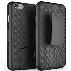 Für iPhone 8/7 - Hartschale Combo Hülle Ständer Drehbar Clip Holster Cover - Bild 1 von 6