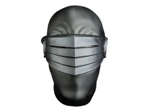 GI Joe Snake Eyes Costume Mask Adult Size Halloween Trick Or Treat Studios Vinyl - Picture 1 of 3