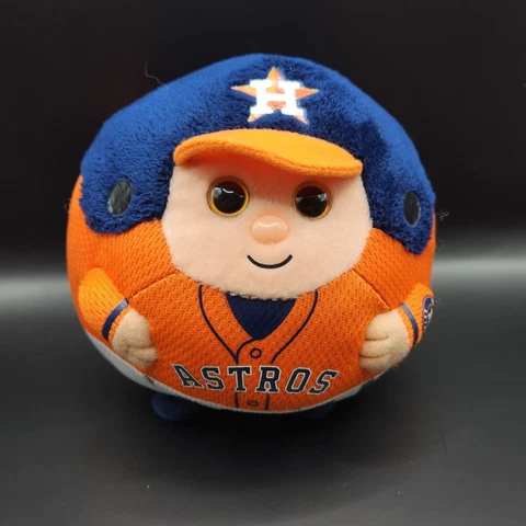 Ty Beanie Ballz Houston Astros Official MLB 5” Plush Stuffed Toy 2013 Cover