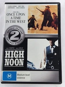 Once Upon A Time In The West / High Noon New Unsealed - Region 4 - Picture 1 of 2