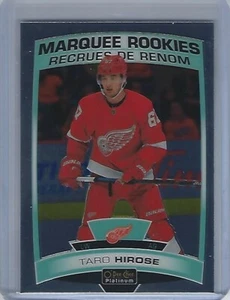 2019-20 O-Pee-Chee Platinum #198 Taro Hirose Rookie Card - Picture 1 of 2