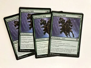 Equestrian Skill (4) NM Shadows Over Innistrad MTG Magic the Gathering - Picture 1 of 1