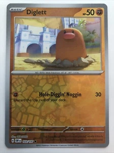 Pokémon TCG Obsidian Flames Diglett Reverse Holofoil 103/197 NM - Picture 1 of 2