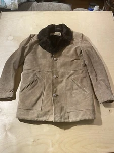 Deerskin Leather Jacket size Small (HA) - Picture 1 of 20