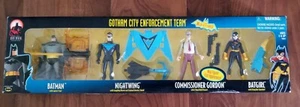2000 New Batman Adventures "Gotham City Enforcement Team" 4 Pack Box by Hasbro - Picture 1 of 5