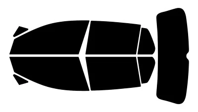 Kit de película cerámica precortada tinte ventana para Volkswagen GTI 4 puertas escotilla 2016-2021 Foto 1 de 4