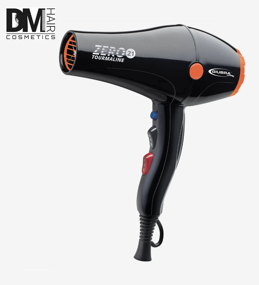 GIUBRA ZERO 21 FONO PHON ASCIUGACAPELLI CON TOURMALINE 2000W LEGGERO COMPATTO - Image 1 of 1