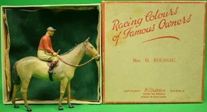 "Britains Racing Farben berühmter Besitzer: Msr. M. Boussac " - Bild 1 von 4