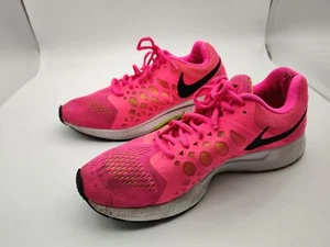 Nike Air Zoom Pegasus 31-Women's Size 11 Running Shoes 654486-600 Volt Pink - Picture 1 of 9