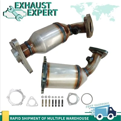 2x Catalytic Converter set For NISSAN MAXIMA 2004-2008/ALTIMA 2002-2006 3.5L EPA - Image 1 of 4
