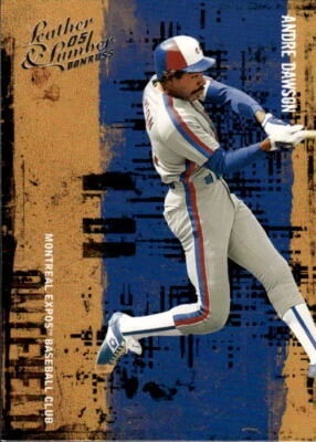 2005 Donruss Leather & Lumber Andre Dawson #137 Montreal Expos 7G - Image 1 of 2