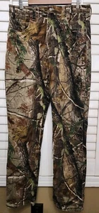 Red Head Camo Woodland Hunting Pants 34×34 Buttons Realtree - Picture 1 of 10