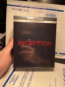 NEW INCEPTION 4K UHD+BLURAY ONE CLICK BOXSET! MANTALAB EXCLUSIVE! FACTORY SEALED - Picture 1 of 7