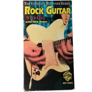 Rock Guitar Step One With Nick Nolan VHS 1995 The Ultimate Beginner Series  - Picture 1 of 3