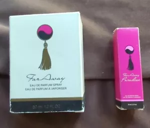 Far Away Paradise .5 fl oz (2007), Far Away 1.7 fl oz (2008) Eau De Parfum Spray - Picture 1 of 6