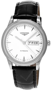 Longines Flagship AUTO 38MM White Dial Men's Watch L4.899.4.12.2 - Picture 1 of 5