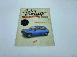 FASCICOLO PER MODELLINO RENAULT 5 ALPINE AUTO VINTAGE DELUXE COLLECTION #12 (54) - Imagen 1 de 4