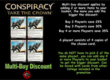 MTG Conspiracy Take the Crown Uncommon Playset (x4) & Singles (S) M/NM