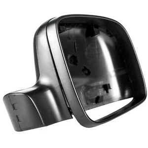 Driver side Black Wing Mirror Cover Cap W/Frame for VW T5 Transporter 2003 - 10 - Picture 1 of 11