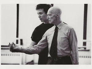 Postal American Ballet Theatre "Antony Tudor Ensayando Michael Owen" COMO NUEVO - Imagen 1 de 1
