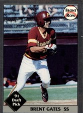 1991 Front Row Draft Picks #22 Brent Gates