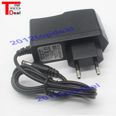 EU Plug Adapter AC 100-240V To DC 12V 1A Power Supply For 3528 5050 Strip LED - Image 1 of 3