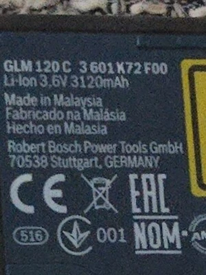 Boch Profetionel Glm 120 C Rangefinder - Image 1 of 3