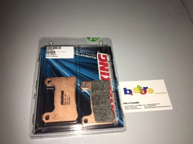 898CM55 PASTIGLIE FRENO ANTERIORE BRAKING SUZUKI 1000 V STROM 14-16 - Imagen 1 de 1