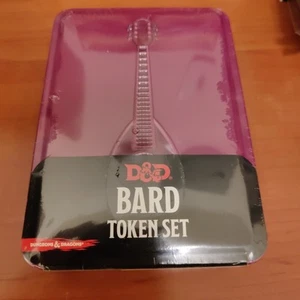 Dungeons & Dragons 5E: Bard Token Set D&D - New & Sealed - Picture 1 of 2