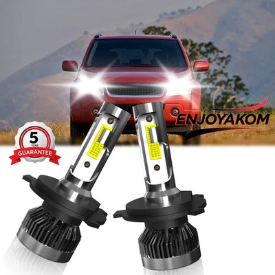 Kit de faros LED bombilla haz alto bajo para Suzuki Grand Vitara 1999-2005 2 piezas Foto 1 de 4