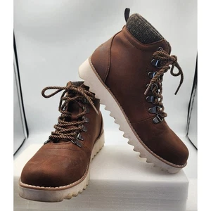 Bobs Skechers Damen-Schnürstiefeletten braun Kunstleder Memory Foam Größe 8 - Bild 1 von 6
