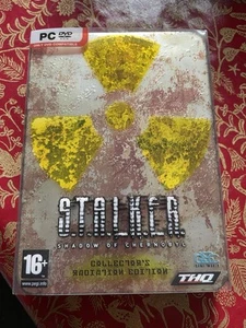 Stalker Shadow of Chernobyl Collectors Radiation (Metal) Edition PC DVD Rom RARE - Picture 1 of 6