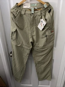 Buzz Off World Wide Sportsman  Zip-Off Shorts Pants  Women Size M Bass Pro - Picture 1 of 7