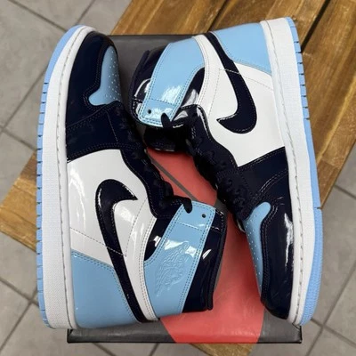 Talla 9.5 - Air Jordan 1 Retro OG Alto Azul Chill W Foto 1 de 4