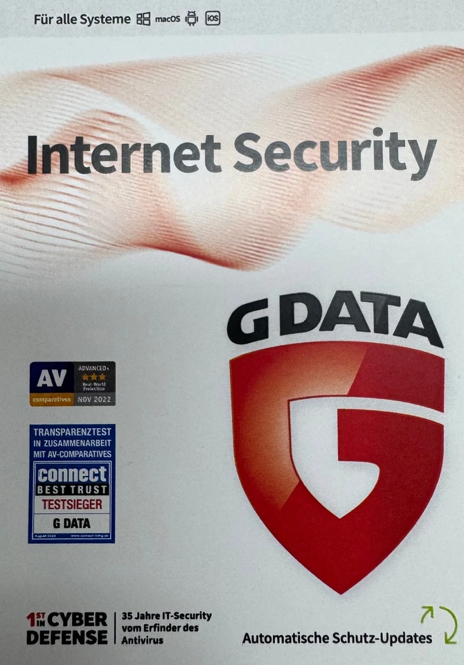G DATA Internet Security 2025 1 PC - 1 Jahr Lizenz per email - Bild 1 von 1
