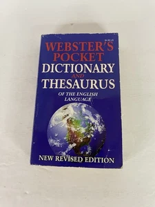 Webster's Pocket Dictionary and Thesaurus of the English Language - Picture 1 of 6