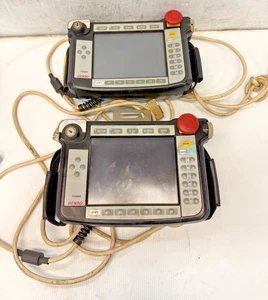 Lot of (2) Denso #TP-RC7/8 / 410100-1761 Teach Pendants - Picture 1 of 6