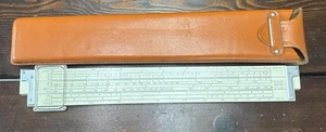 KEUFFEL & ESSER CO. Slide Rule 4081-3 LOG LOG DUPLEX DECITRIG 1947 VTG K&E - Picture 1 of 14