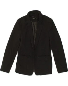OASIS Womens Blazer Jacket UK 10 Small Black Polyester AE62 - Picture 1 of 3