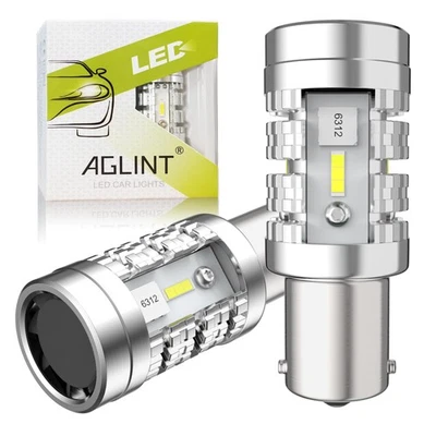 P21W 1156 LED Ampoule CANBUS Sans Erreur Anti-Hyper Flash BA15S 1141 7056 Amp... Foto 1 de 4