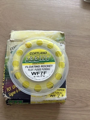 Cohete flotante de pesca línea con mosca serie Cortland 333 HT 30 yardas Foto 1 de 4