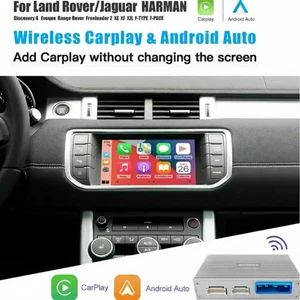 Wireless Carplay Android Auto passt für Land Rover Jaguar Harman Discovery Evoque - Bild 1 von 5