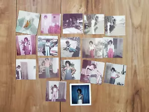 VINTAGE 1970'S BEAUTIFUL YOUNG BLACK AFRICAN AMERICAN WOMAN SET OF 17 PHOTOS - Picture 1 of 5