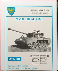 Friulmodel 1/35 U.S M-18 Hellcat tank destroyer Metal Track link workable - Picture 1 of 2
