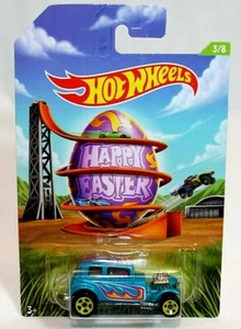 2013 Hot Wheels Happy Easter Blue 32 Ford Vicky 1/64 - Picture 1 of 4