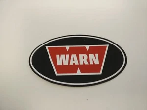 Genuine Warn Decal Jeep TJ JK Rubicon Toyota Landcruiser FJ Tacoma Patrol Rover  - Picture 1 of 1