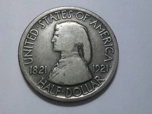 1921 Missouri Half Dollar - Picture 1 of 2